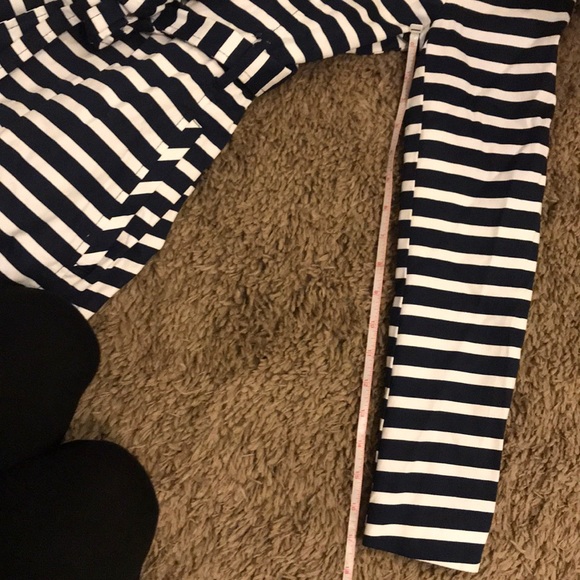 Express Navy and white striped trench coat! 💦🌸🌷 - Picture 6 of 6